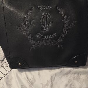 Juicy Couture Black Tote Bag